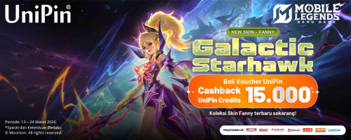 Galactic Starhawk Take Over! Top Up Sekarang dan dapatkan Cashback hingga 15.000